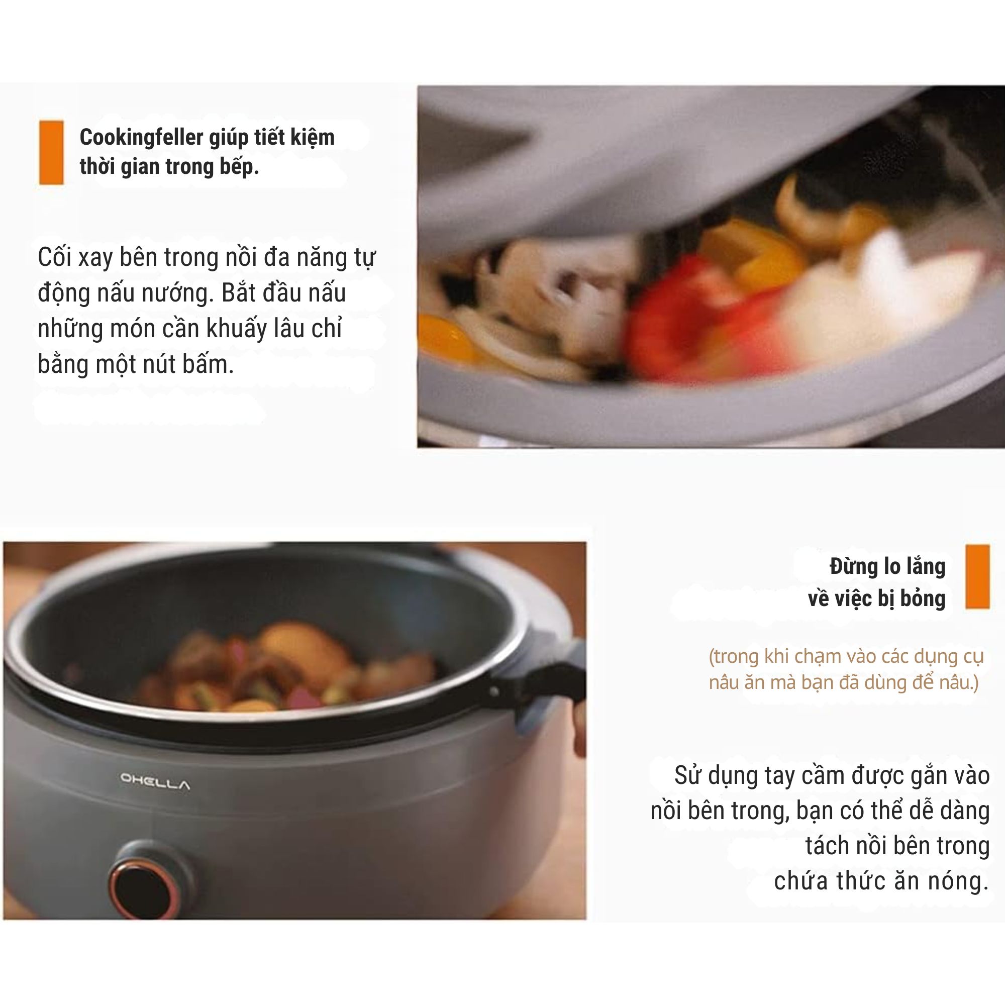 Nồi Đa Năng Ohella Master Multicooker 3 5L - Hiệu Suất Vượt Trội Cho Gian Bếp Hiện Đại