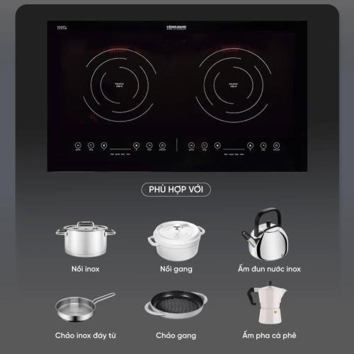 Bếp Từ Đôi Rommelsbacher CT 3410 IN - Điểm Nhấn Sang Trọng Cho Gian Bếp