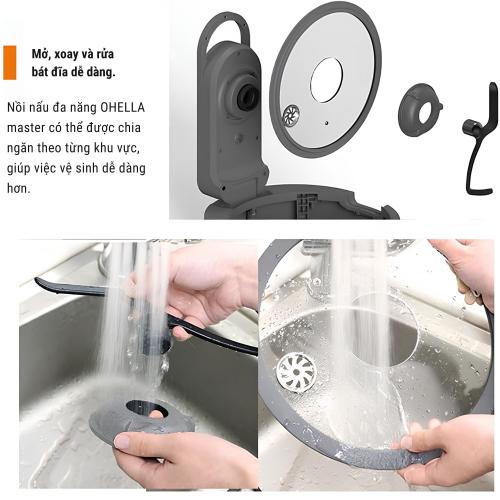 Nồi Đa Năng Ohella Master Multicooker 3 5L - Hiệu Suất Vượt Trội Cho Gian Bếp Hiện Đại
