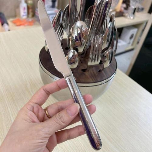 Set Dao Dĩa 24 Món Keller Mã DD105 - Cấu Trúc Inox Nguyên Khối Và Thiết Kế Công Thái Học