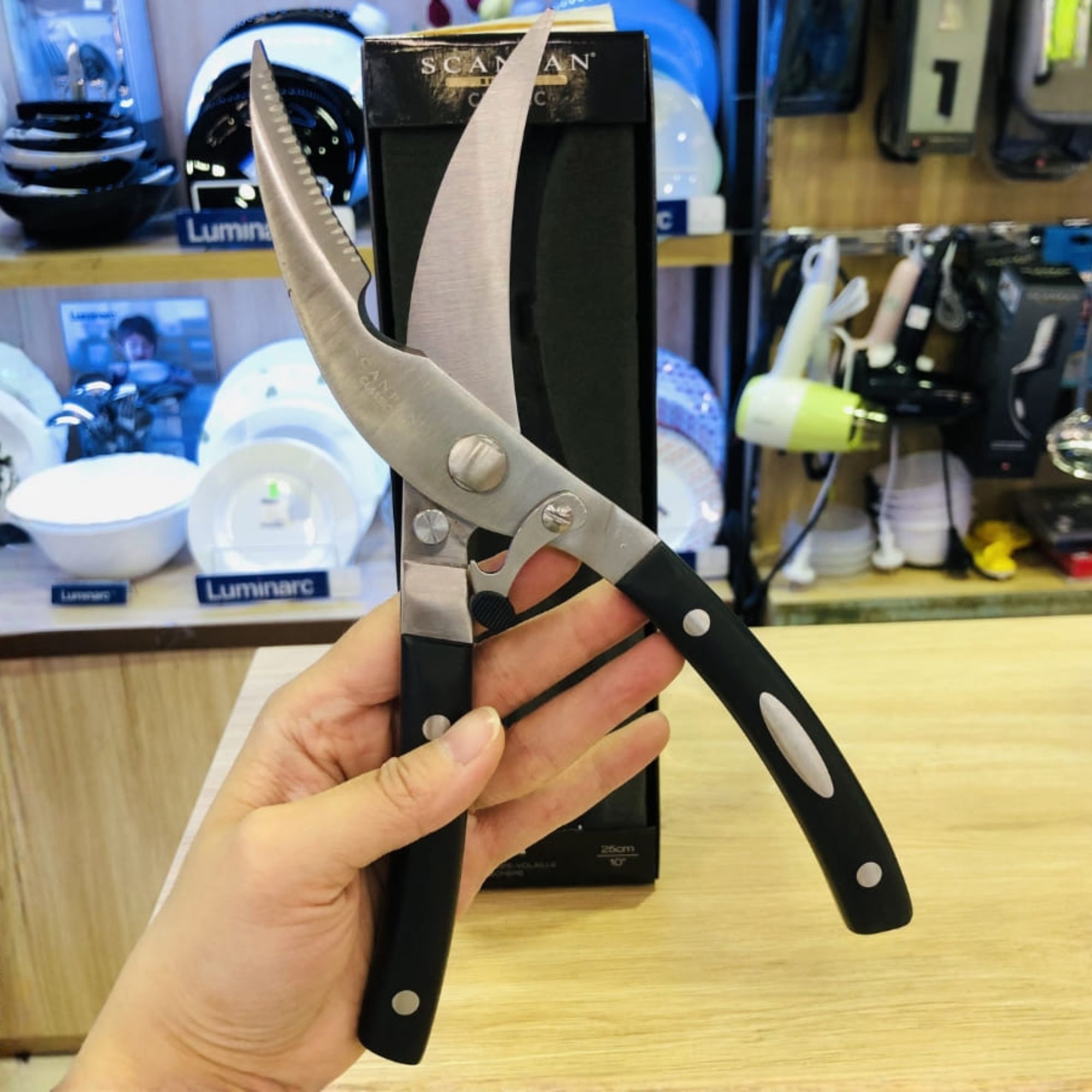 Kéo Cắt Gà Scanpan Classic - Kỹ Thuật Luyện Kim Đức Giao Thoa Cùng Thiết Kế Đan Mạch