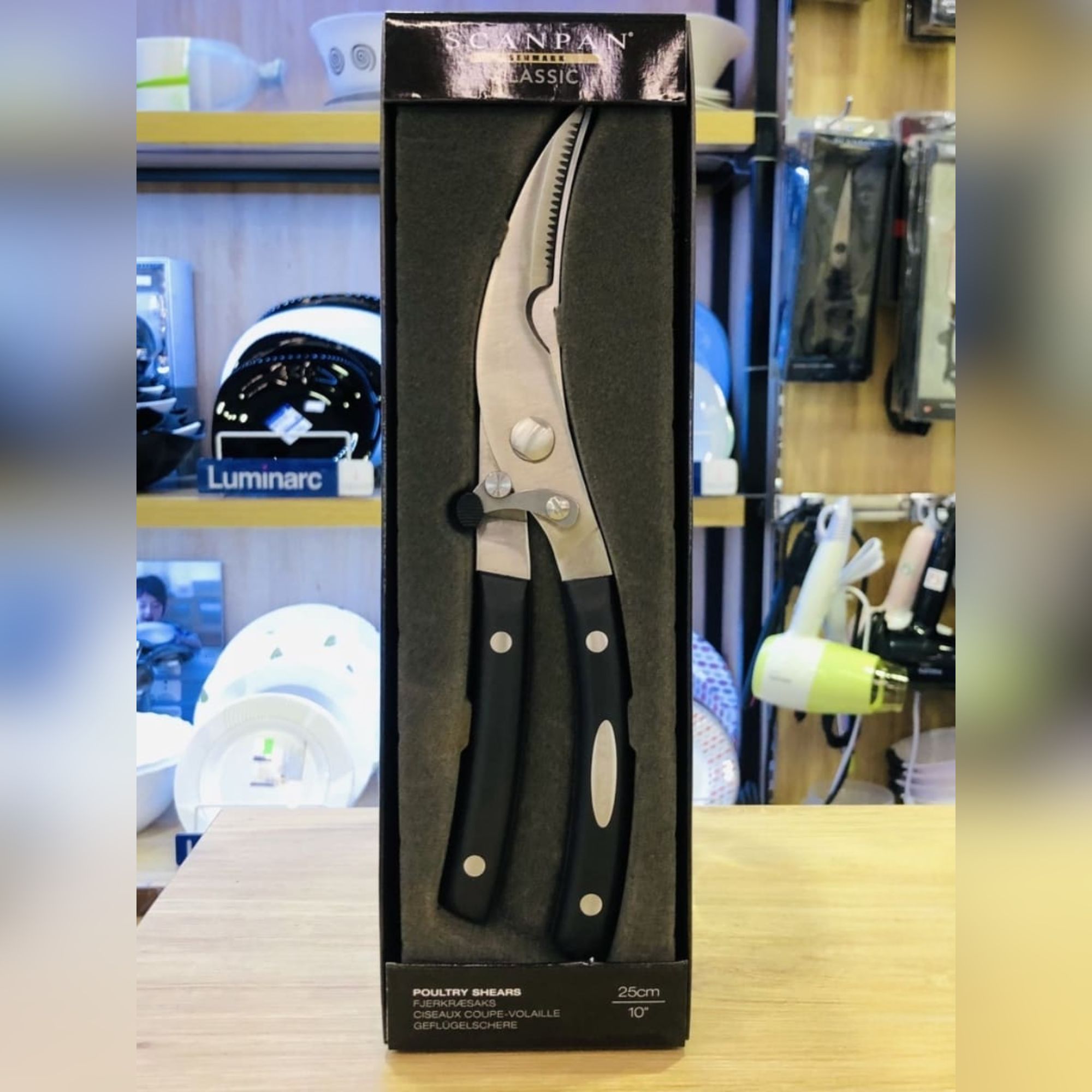 Kéo Cắt Gà Scanpan Classic - Kỹ Thuật Luyện Kim Đức Giao Thoa Cùng Thiết Kế Đan Mạch