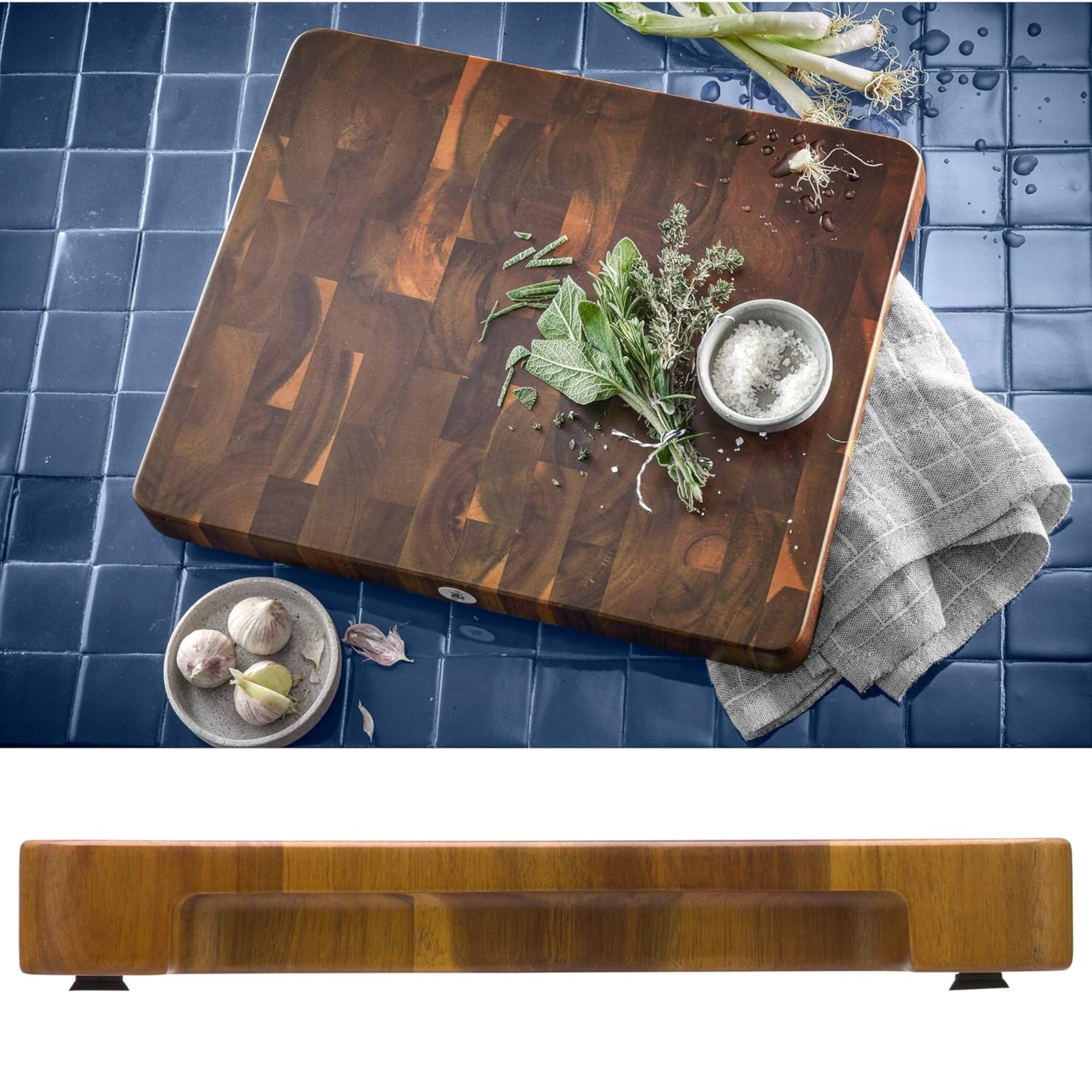 Thớt Gỗ Đặc WMF Fortenberg 40x32x3 5cm - Trợ Thủ Đắc Lực Cho Không Gian Bếp Chuyên Nghiệp