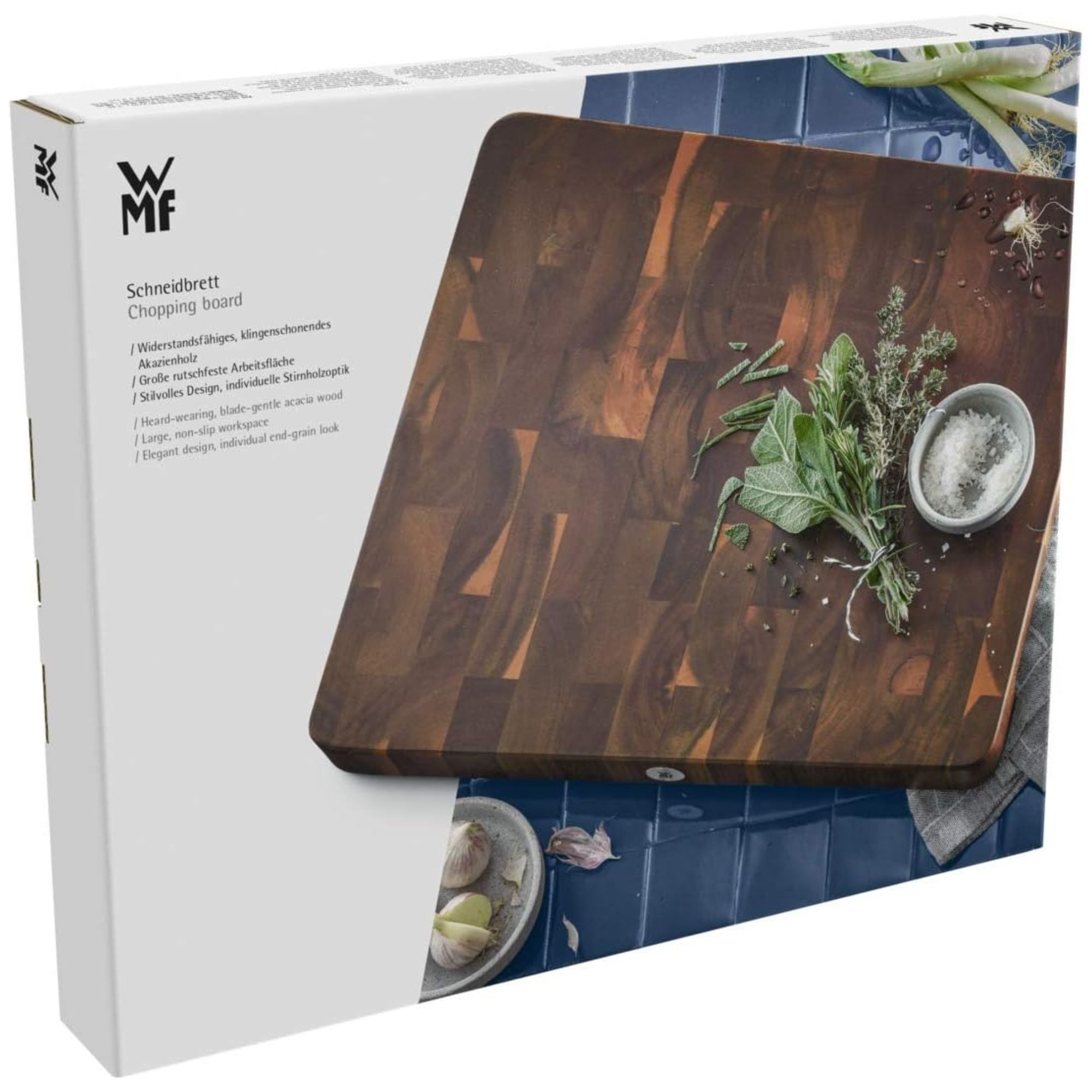 Thớt Gỗ Đặc WMF Fortenberg 40x32x3 5cm - Trợ Thủ Đắc Lực Cho Không Gian Bếp Chuyên Nghiệp