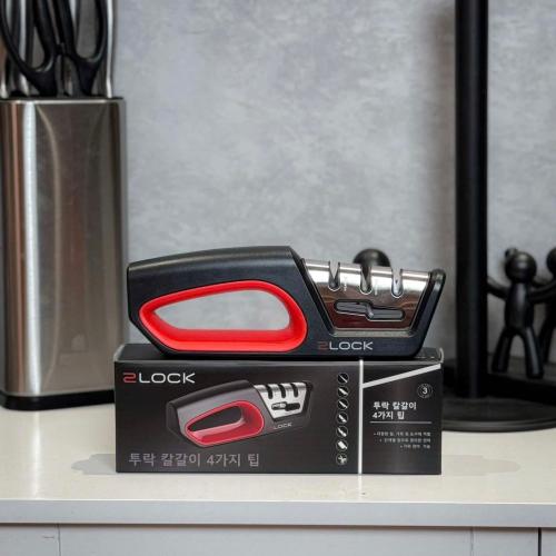 Dụng Cụ Mài Dao Kéo 2 In 1 2Lock Korea - Công Nghệ Phục Hồi Lưỡi Cắt Chuyên Sâu