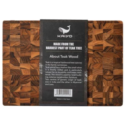 Thớt Gỗ Teak Kaiyo Nhật Bản Chính Hãng - Giải Pháp Hoàn Hảo Cho Không Gian Bếp Hiện Đại