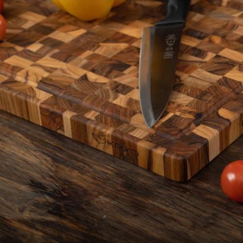 Thớt Gỗ Teak Kaiyo Nhật Bản Chính Hãng - Giải Pháp Hoàn Hảo Cho Không Gian Bếp Hiện Đại