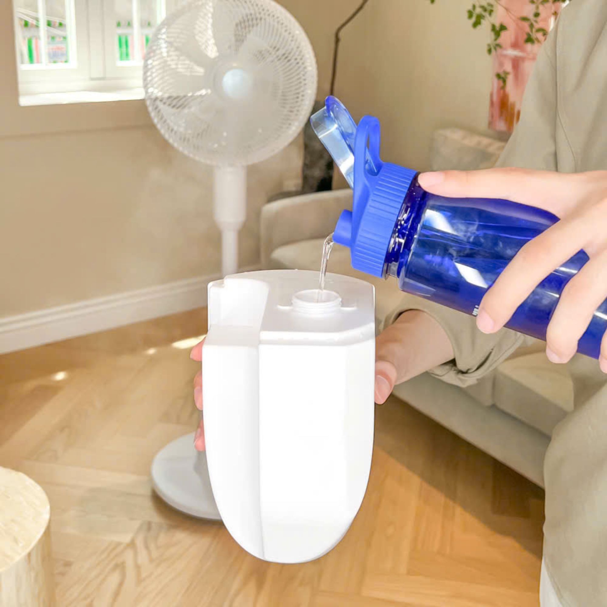 Quạt Cây Phun Sương De Muller QM71 - Nâng Tầm Không Gian Sống Chuẩn Châu Âu