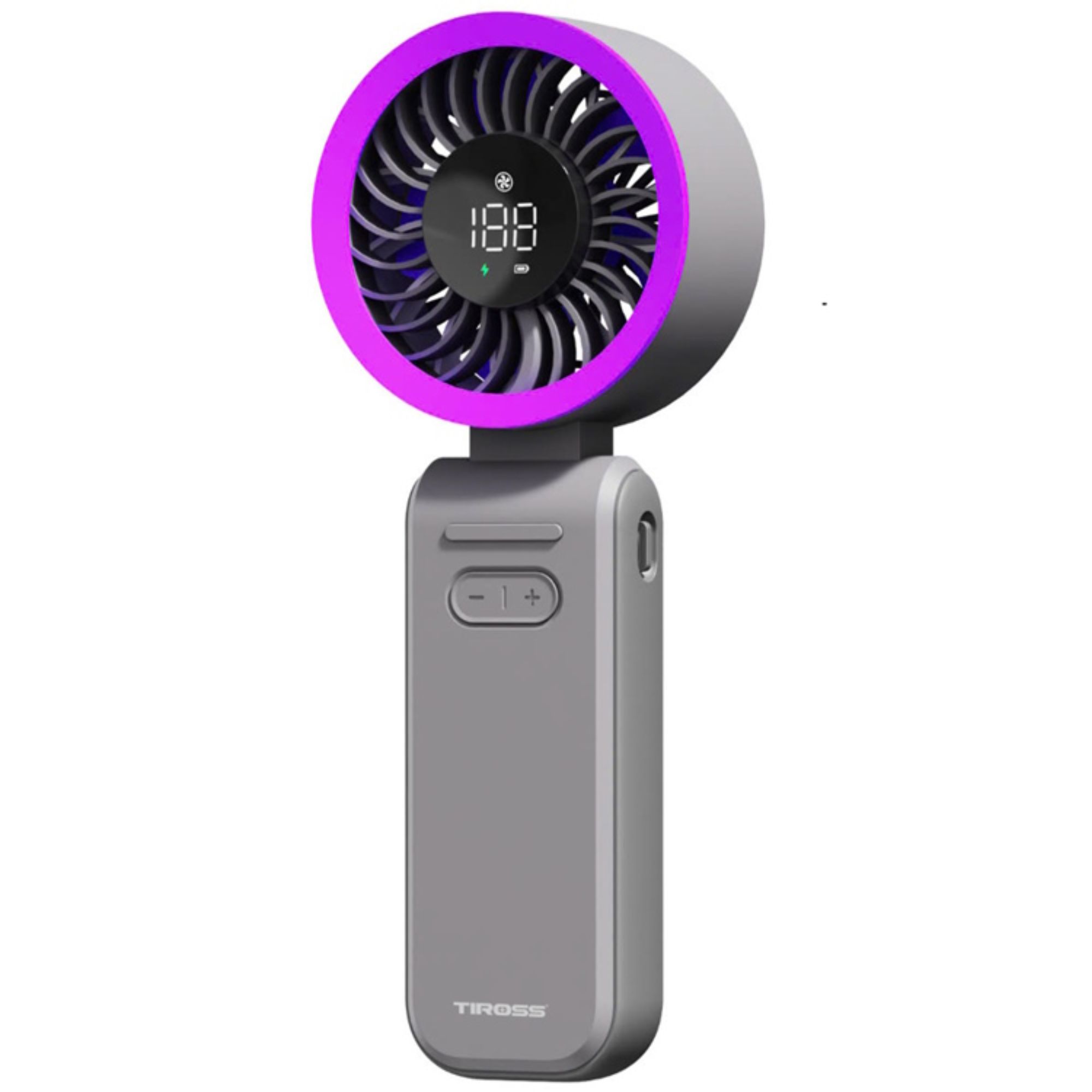 Quạt Sạc USB Cầm Tay Mini Tiross TS3422 - Giải Pháp Làm Mát Di Động Toàn Diện