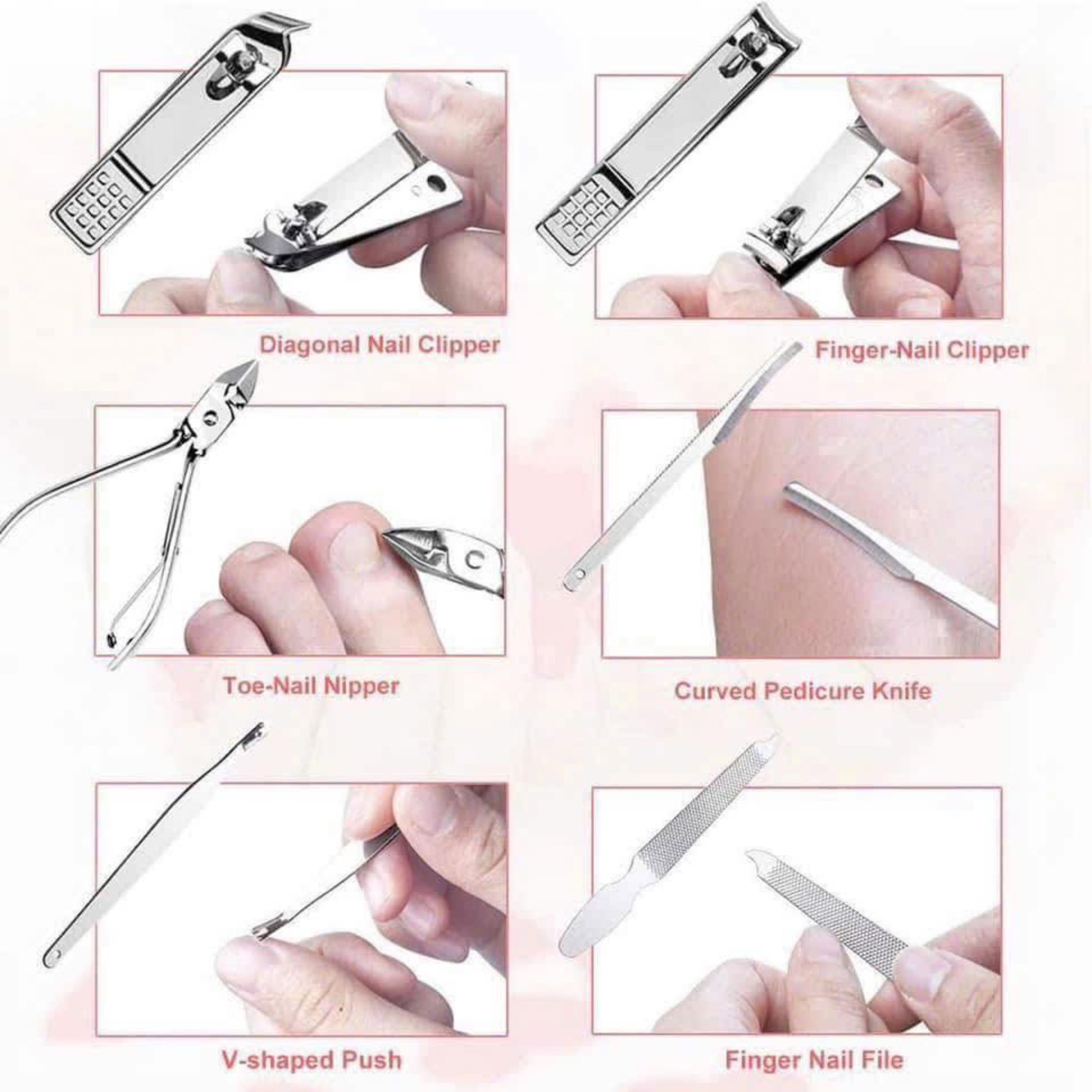 Bộ Chăm Sóc Móng 18 Món Cao Cấp SK147 - Giải Pháp Làm Đẹp Toàn Diện