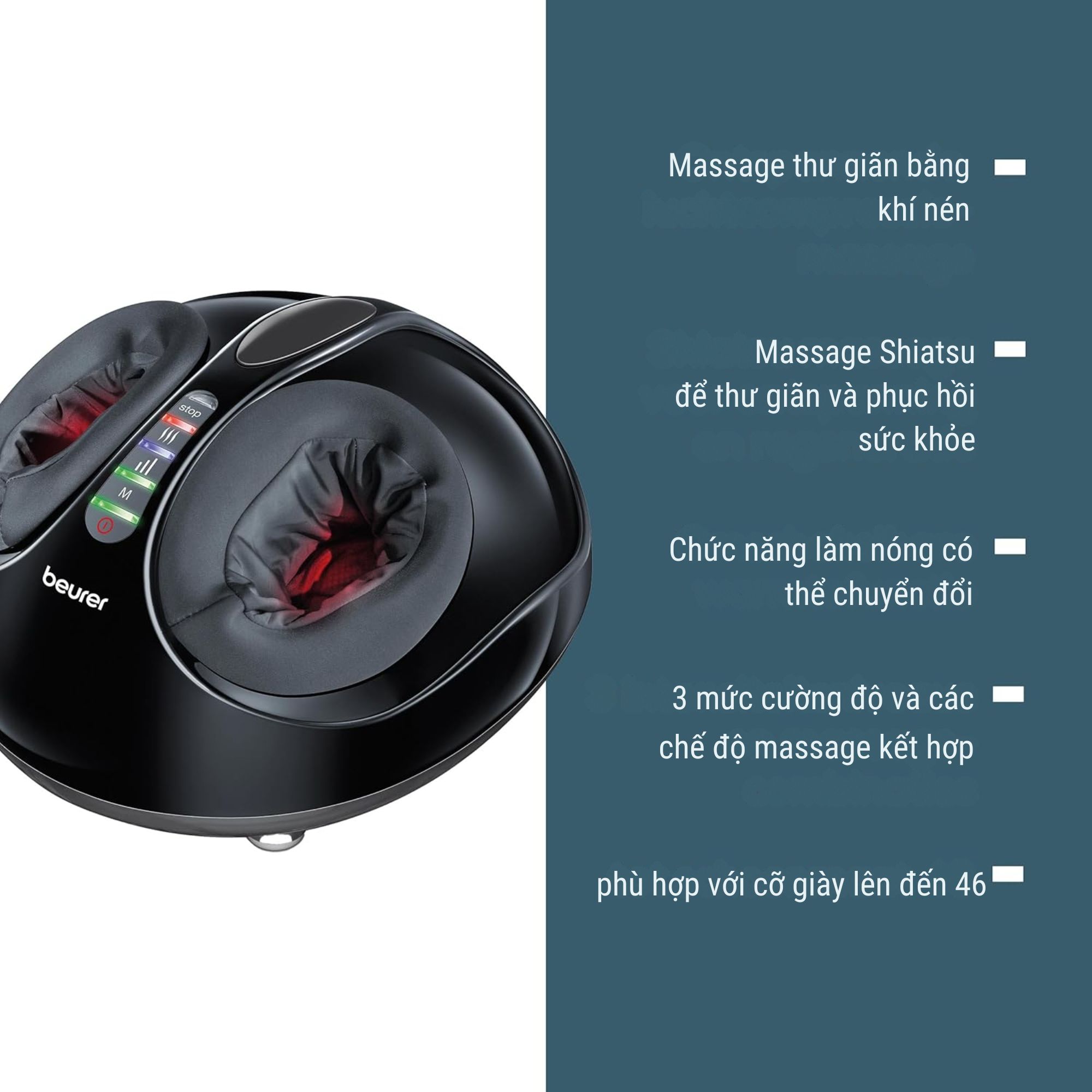 Máy Massage Chân Beurer FM90 - Trải Nghiệm Thư Giãn Đỉnh Cao Tại Gia