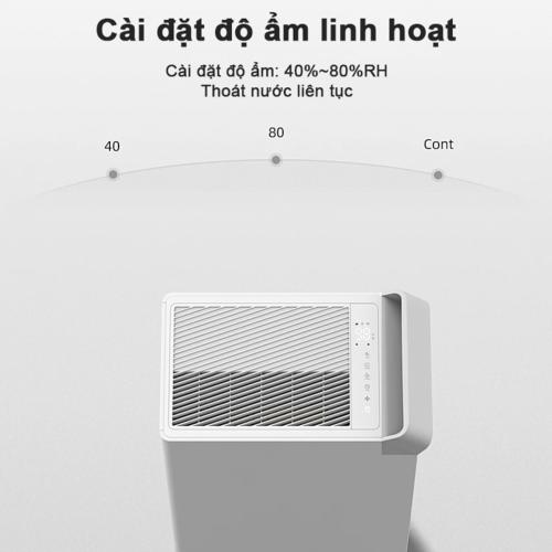 Máy Hút Ẩm Cao Cấp Lumias LMD-20L Công Suất 20L Ngày Lọc Khí HEPA