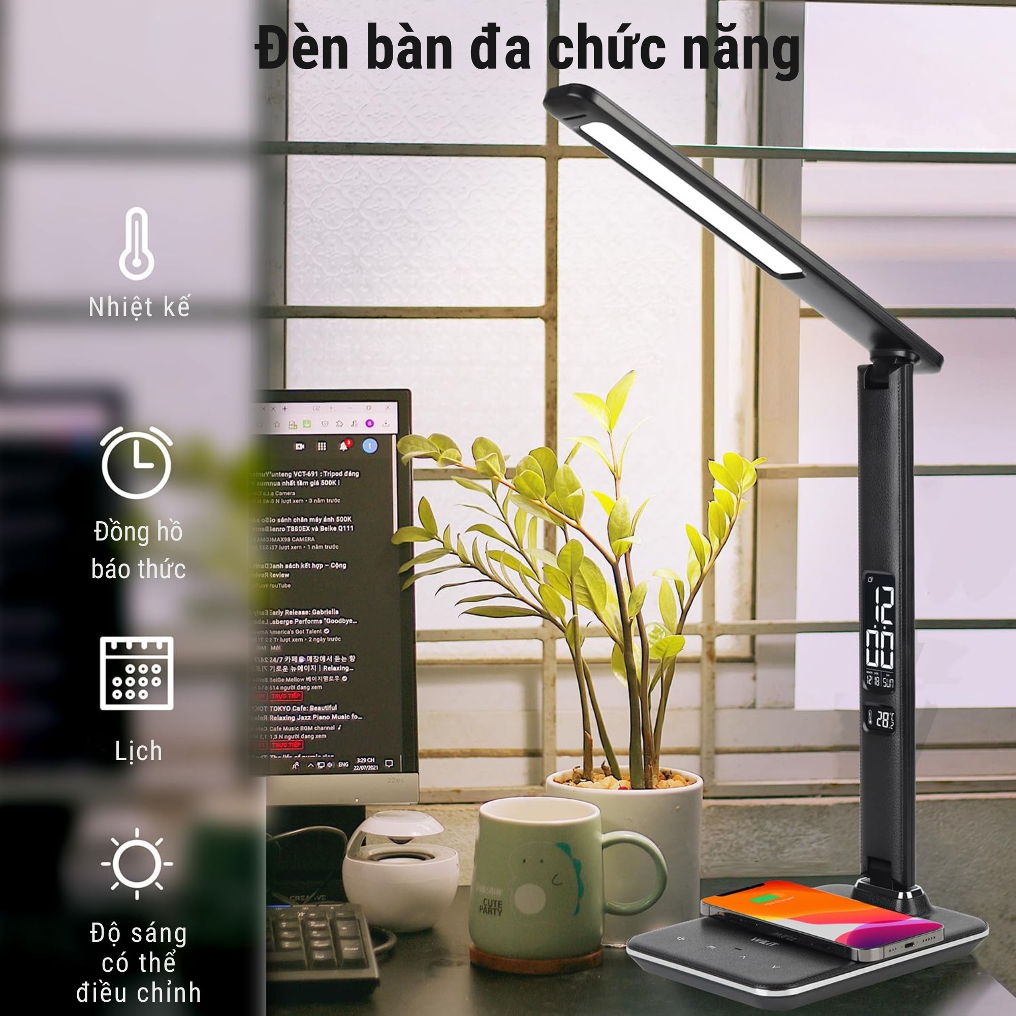 Đèn Bàn Chống Cận Wilit U13AQ - Giải Pháp Chiếu Sáng Đỉnh Cao Cho Không Gian Làm Việc