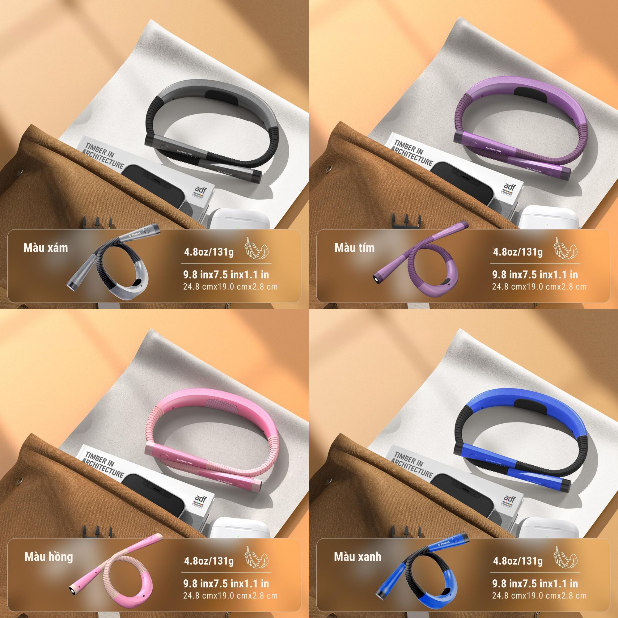 Đèn Pin 2 Đầu Glocusent CC09 - Giải Pháp Chiếu Sáng Đa Năng Cho Mọi Không Gian