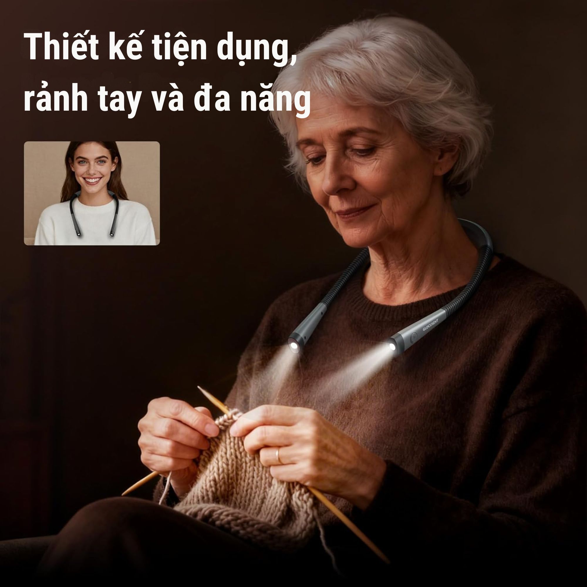 Đèn Pin 2 Đầu Glocusent CC09 - Giải Pháp Chiếu Sáng Đa Năng Cho Mọi Không Gian