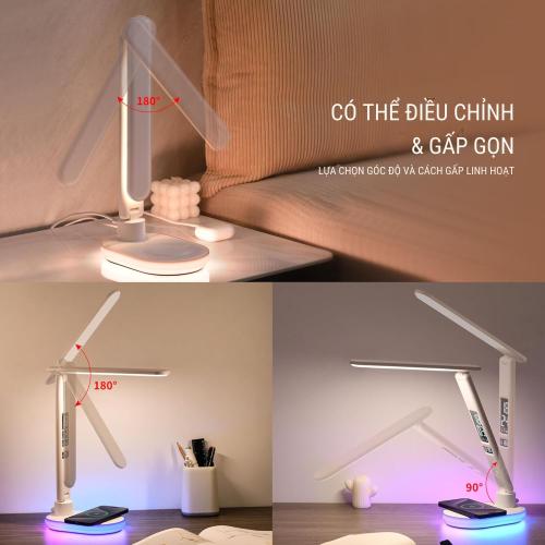 Đèn Bàn LED Wilit UL U20 Cao Cấp - Giải Pháp Chiếu Sáng Đa Năng 4 Trong 1