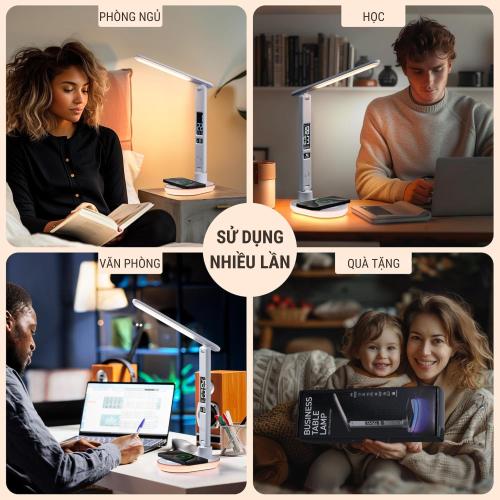 Đèn Bàn LED Wilit UL U20 Cao Cấp - Giải Pháp Chiếu Sáng Đa Năng 4 Trong 1