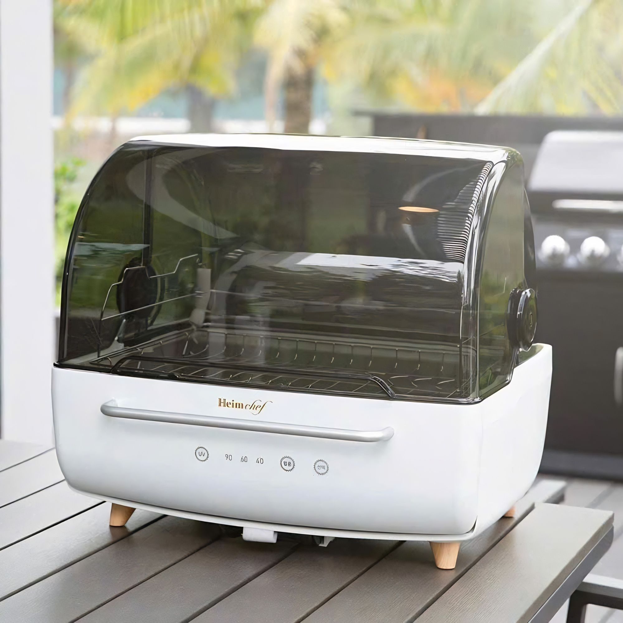 Máy Sấy Bát Heim Chef UVC 70L HK143 - Giải Pháp Diệt Khuẩn Toàn Diện Cho Gian Bếp Hiện Đại