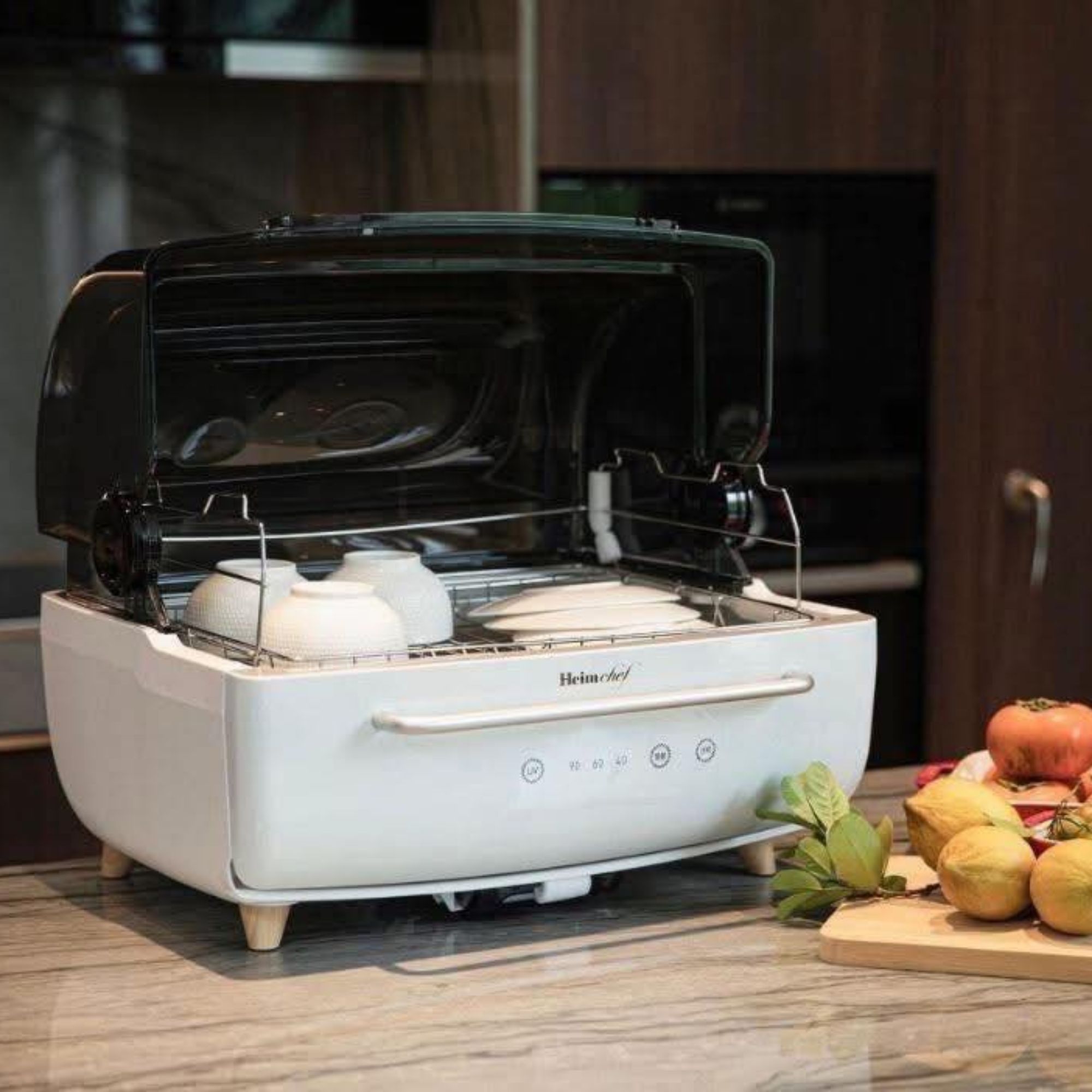 Máy Sấy Bát Heim Chef UVC 70L HK143 - Giải Pháp Diệt Khuẩn Toàn Diện Cho Gian Bếp Hiện Đại