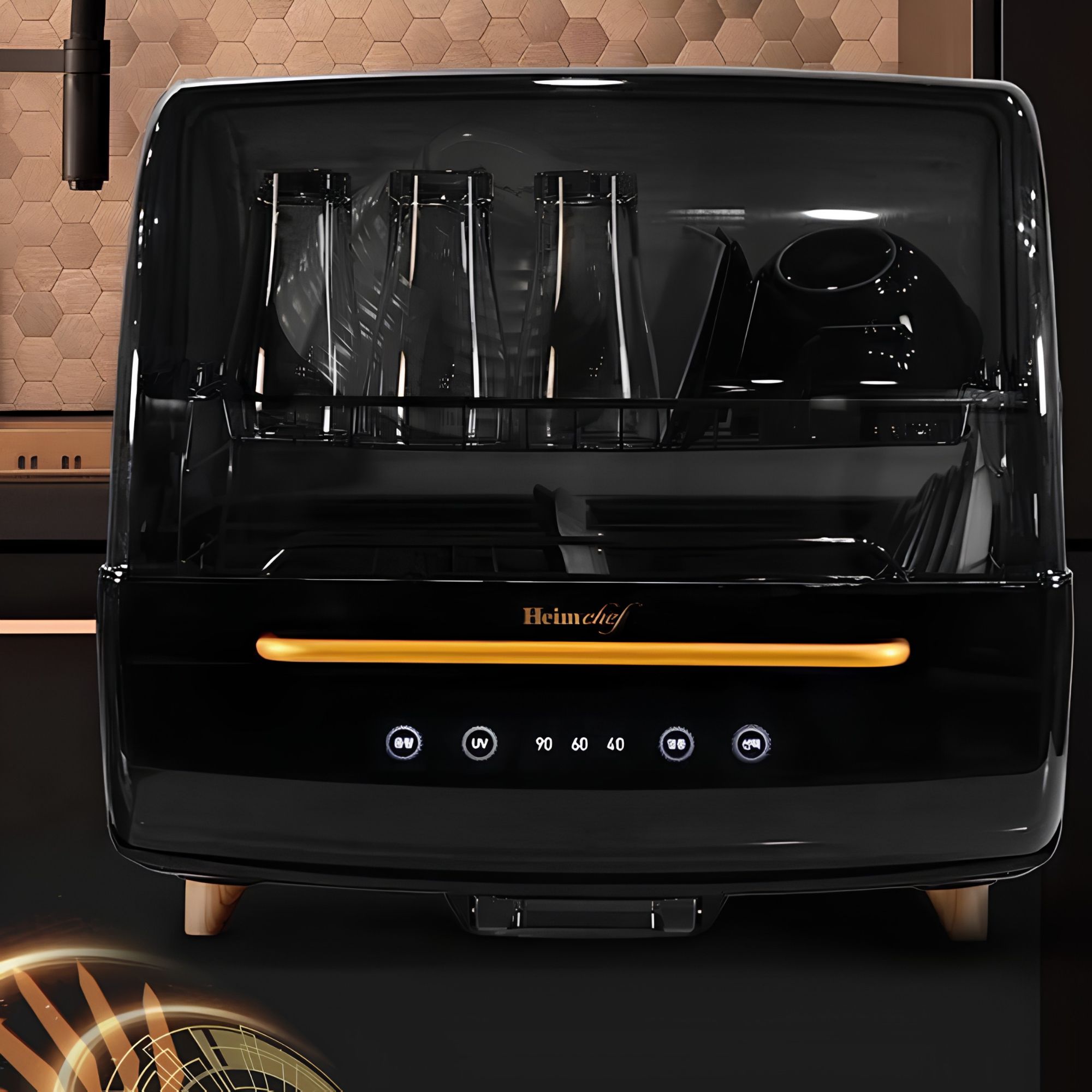Máy Sấy Bát Heim Chef UVC 70L HK143 - Giải Pháp Diệt Khuẩn Toàn Diện Cho Gian Bếp Hiện Đại