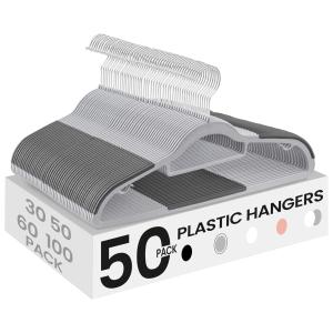 Set 50 Móc Treo Quần Áo Songmics HK87 - Nâng Tầm Không Gian Tủ Đồ Chuẩn Boutique
