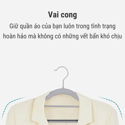 Set 50 Móc Treo Quần Áo Songmics HK87 - Nâng Tầm Không Gian Tủ Đồ Chuẩn Boutique