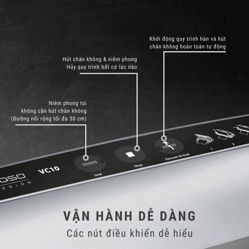 Máy Hút Chân Không CASO VC10 Model 2025 - Giải Pháp Bảo Quản Thực Phẩm Chuẩn Đức