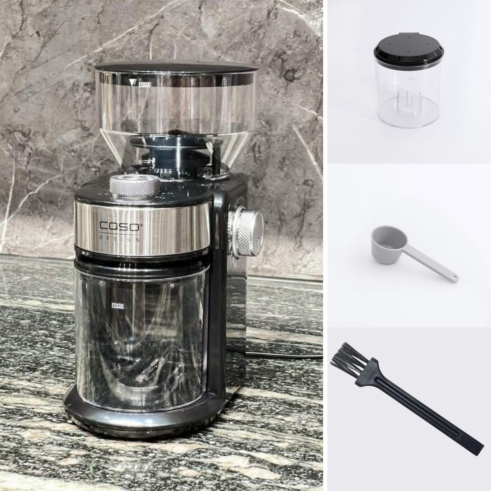 Máy Xay Cà Phê CASO Barista Crema 1833 - Giải Pháp Xay Cà Phê Chuyên Nghiệp Tại Gia