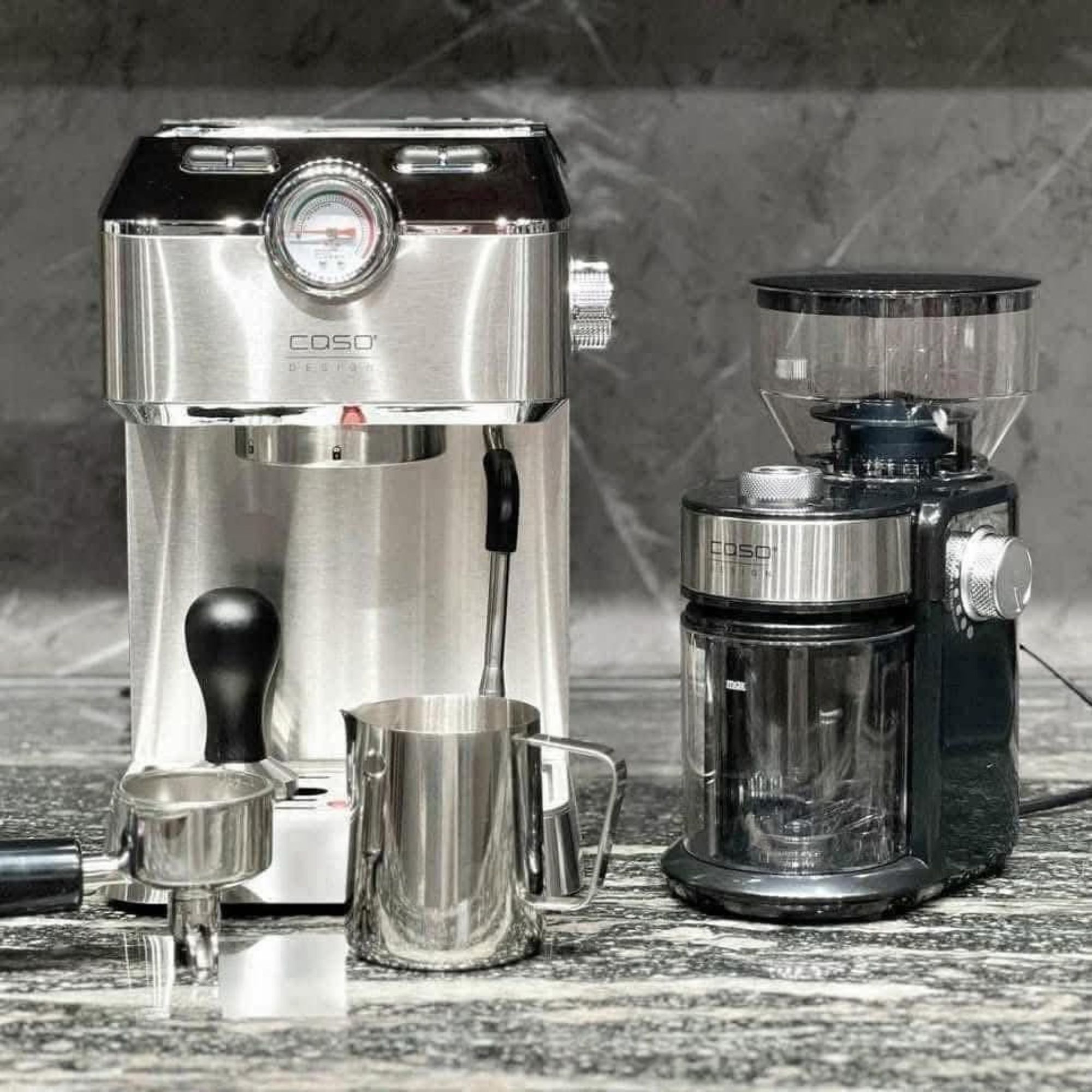 Máy Xay Cà Phê CASO Barista Crema 1833 - Giải Pháp Xay Cà Phê Chuyên Nghiệp Tại Gia