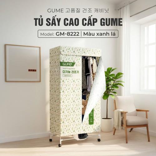 Tủ Sấy Quần Áo Gume GM-8222 - Giải Pháp Chăm Sóc Trang Phục Toàn Diện