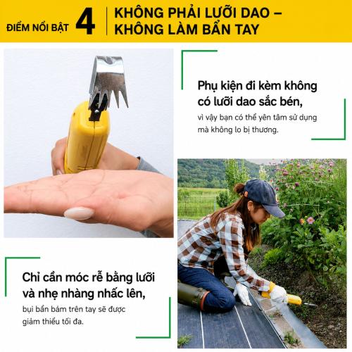 Máy Làm Cỏ Cầm Tay Musashi WE-730 - Đột Phá Công Nghệ Chăm Sóc Cảnh Quan Nhật Bản