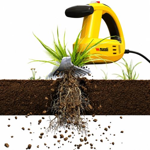 Máy Nhổ Cỏ Cầm Tay Musashi WE-700 - Giải Pháp Làm Sạch Cỏ Dại Tận Gốc Từ Nhật Bản