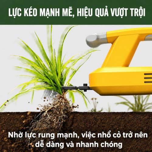 Máy Nhổ Cỏ Cầm Tay Dùng Pin Musashi WE-750 - Giải Pháp Làm Sạch Sân Vườn Toàn Diện
