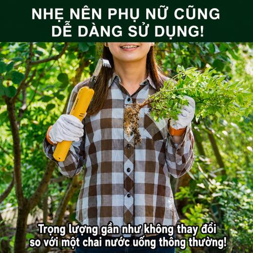Máy Nhổ Cỏ Mini Musashi WE-740 - Kiến Tạo Không Gian Xanh Hoàn Mỹ Cho Gia Đình
