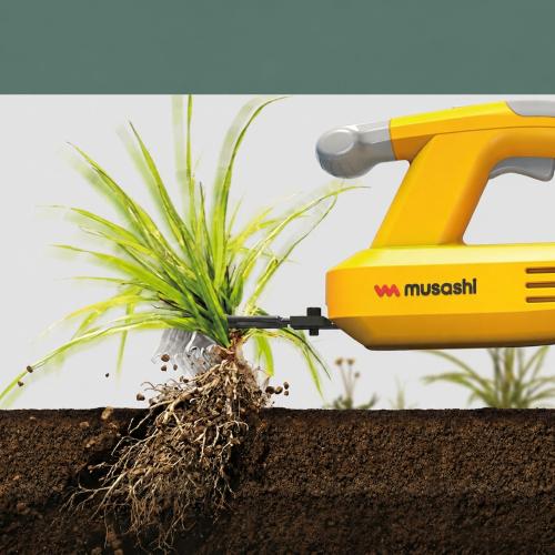 Máy Nhổ Cỏ Rung Sạc Điện Musashi WE-760 - Chuẩn Mực Kỹ Thuật Nông Nghiệp Nhật Bản