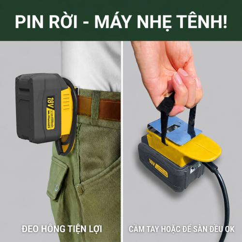 Máy Rung Nhổ Cỏ Musashi WE-770 - Kiến Tạo Không Gian Xanh Hoàn Mỹ Cho Tổ Ấm