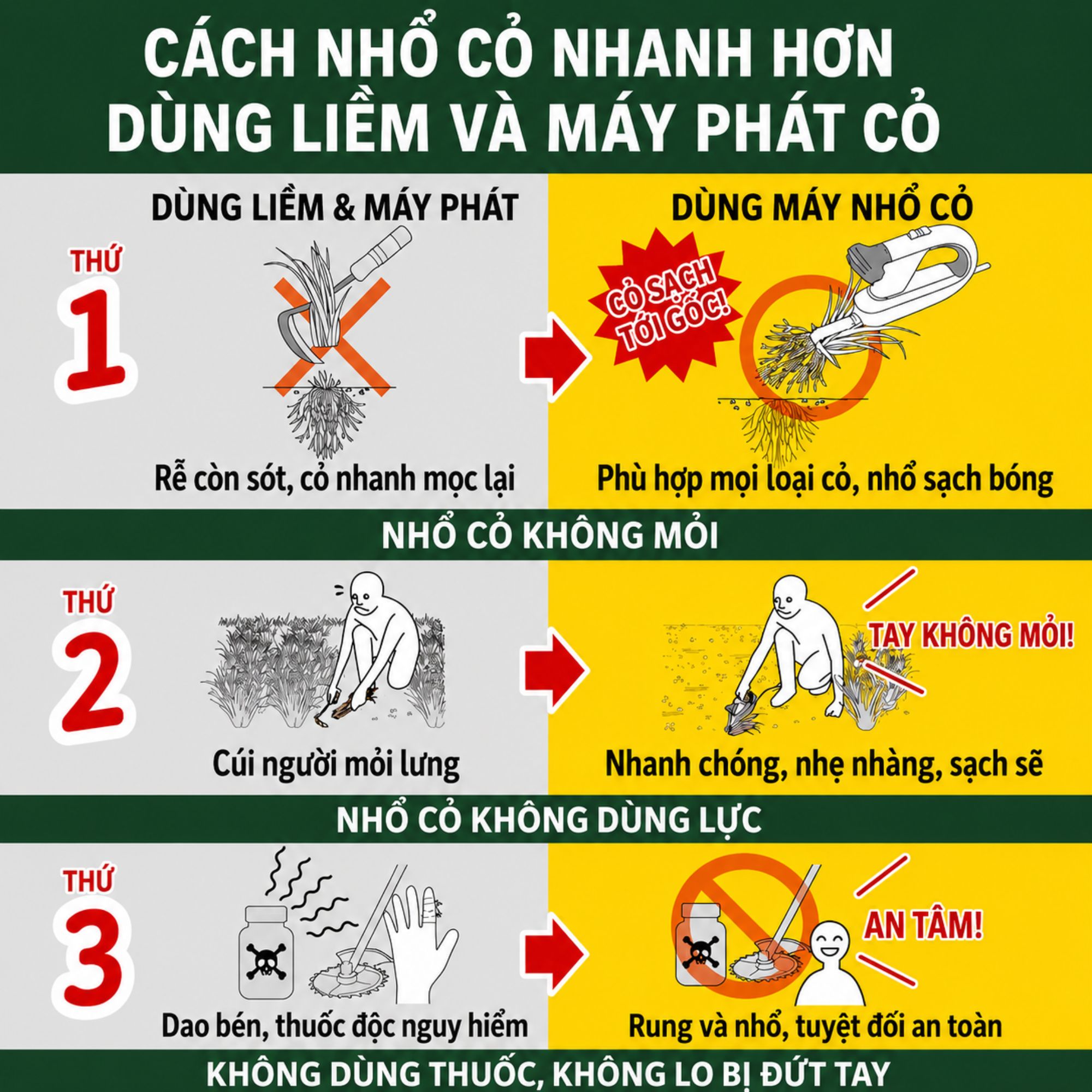 Máy Nhổ Cỏ Rung Sạc Điện Musashi WE-760 - Chuẩn Mực Kỹ Thuật Nông Nghiệp Nhật Bản